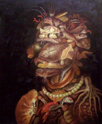 store falso d'autore Water di Arcimboldo